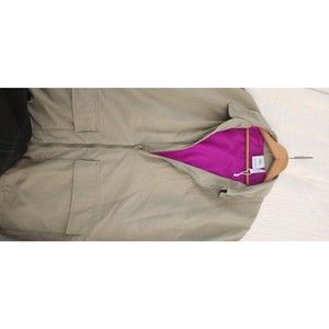 Adidas men's tan lightweight windbreaker jacket 2X